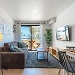 Charming Near Beach, Sea View Terrace Apartmán Torremolinos